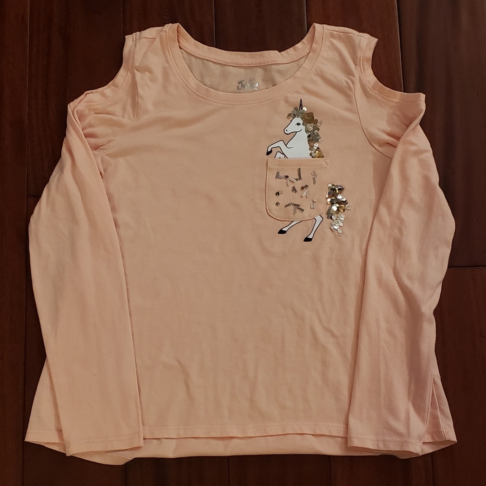 Justice cold shoulder shirt